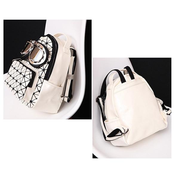 2016 new Backpack female Korean fashion personality solid color glasses bags