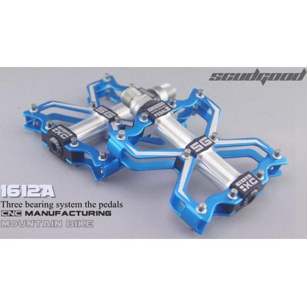 CNC обработанные 3 подшипника Алюминиевая сплав Велосипед педаль Премиум анодированные цвета