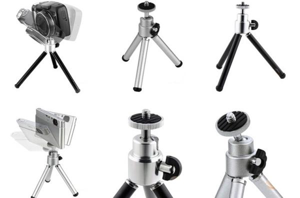 Strtchable Mini Tripod Stand Portable For Camera Wecam Phone Projector Good Triangle Feet