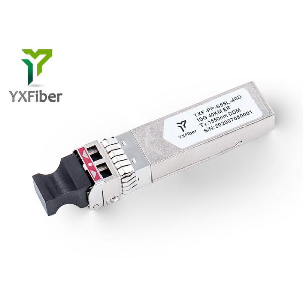 10G 40Km 1550nm Dual Fiber Single Mode LC DDM SFP Transceivers