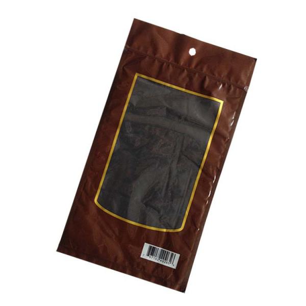 OPP / PE Sealed Packaging Cigar Humidor Bag Hole Dia8mm With Window