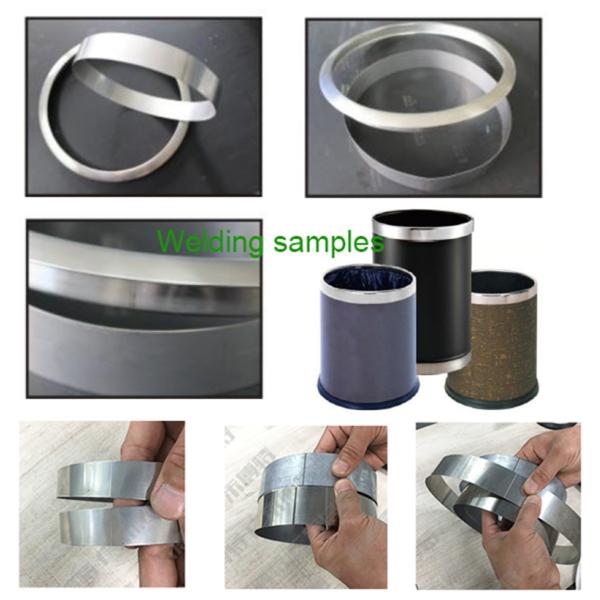 Корзина для мусора Корзина для мусора Автоматическое оборудование для лазерной сварки Ремень из нержавеющей стали