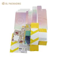 Caixa de papel de cartão de cor cor cor-de-rosa para cuidados com a pele Caixa de papelão com óleo essencial