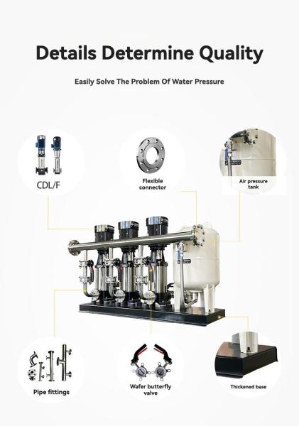 Multifunction Water Supply System with Constant Pressure Frequency Centrifugal Pump
