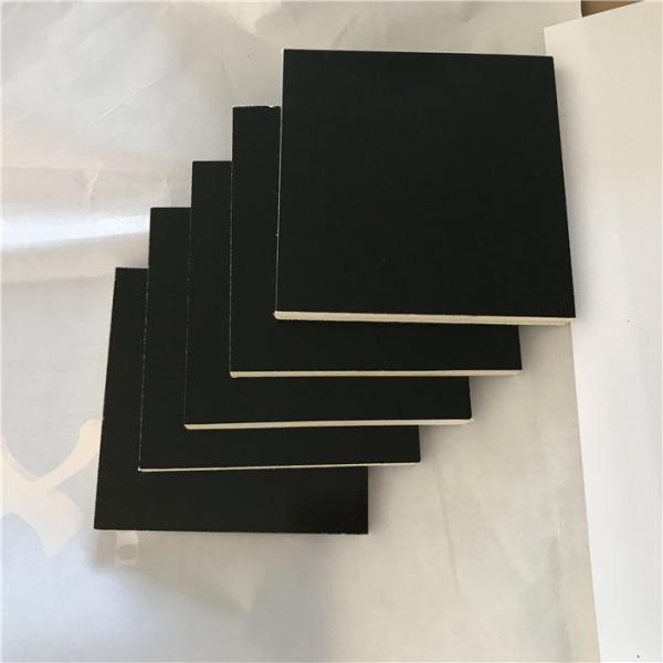 Black Film Laminate Faced Plywood Construction Grade Long Reusage Time
