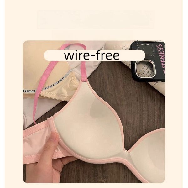 Wire-Free Small Breast 32-38AB Fashion Sweet Sexy Women Bra Wholesale High Quality Women Sweet Bra