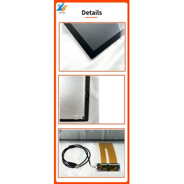 21.5 Inch Industrial LCD Touch Screen with 1980*1080 Pixels Resolution for Win XP/Win 7/Win 8/Win 10/Android/Linux/IOS/Mac Performance