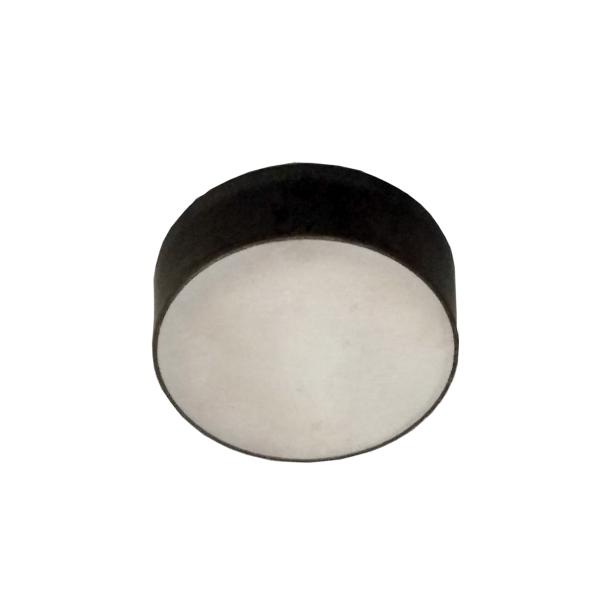 27.4mm x 10.2mm Piezoelectric Disc , Piezo Ceramic Plate For Fishing Finder