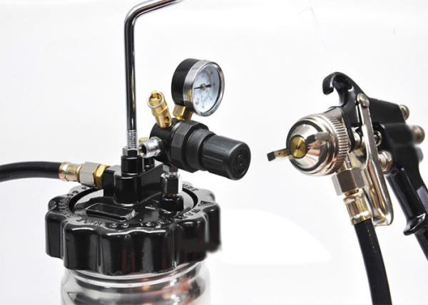 Aluminum Material Peumatic Painting Tank Air Compressor 2L High Pressure Spraying Tank