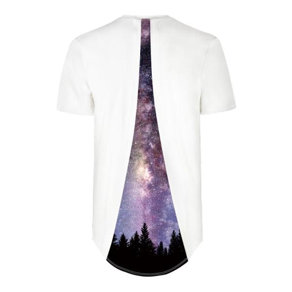 Night City Digital Printed Trendy Oversized T Shirts Asian / European US Size