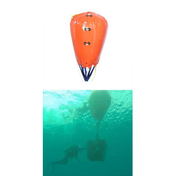 Marine Commercial Underwater Lift Bags Diving Equipment Parachute Air Lifting Bag