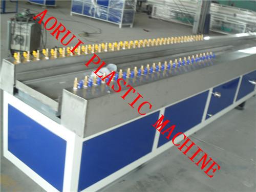 380V 50HZ Plastic Profile Production Line / PVC Profile Extrusion Line