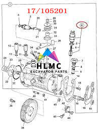 12V Fuel Cutoff Injection Solenoid E.S.O.S 17/105201 17-105201 17105201 JCB Loader Backhoe 2CX 3CX 1400B 1550B 1600B
