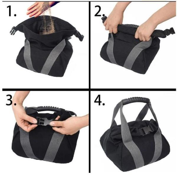 Сверхмощный изготовленный на заказ прочный мешок с песком фитнеса холста для спорт