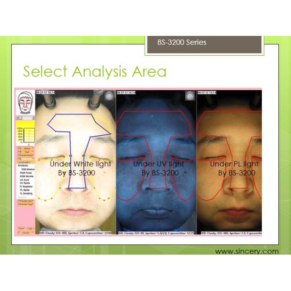 UV RGB Light Facial Skin Analysis BS-3200 Skin Analyzer