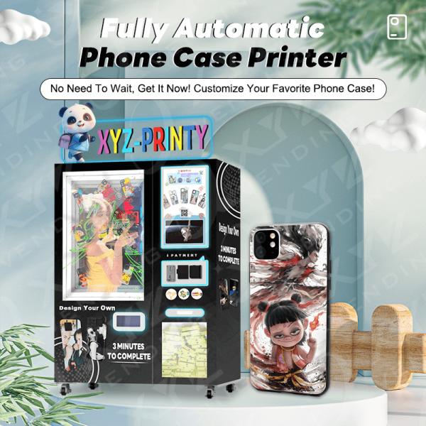 Innovative Smart Phone Case Diy Printer Vending Machine Phone Case Vending Machine