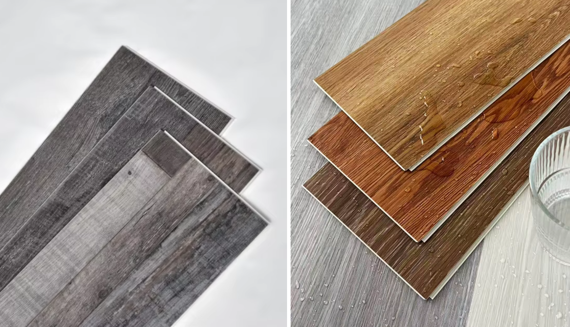 Click HDF Laminate Flooring Board 10mm For Kitchen Hotel Living Room