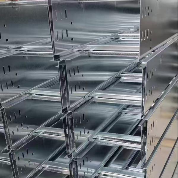 Versatile And Durable Ladder Rack Cable Tray Wall Mounted Floor Mounted 3mm 6mm Wire Diameter For Cable Management