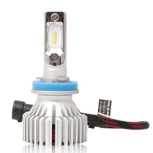 High Power Aluminum Super Bright Led Headlight Bulbs T8 H4  60W 10000LM