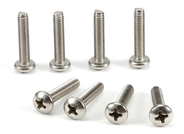 Stainless Steel Pan Head Phillips Screws DIN7985 Stainless Steel Cross Recessed Pan Head Screws