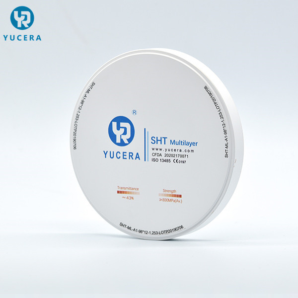 Blocos 1500 brancos do zircônio do ℃ 900MPA para o dente da porcelana