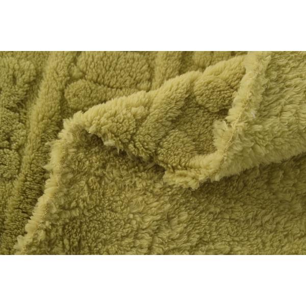 Eco-friendly 100% Cotton Soft Jacquard Fabric Shu Velveteen Sherpa Cotton Fabrics for Clothing for Home Blanket Textile