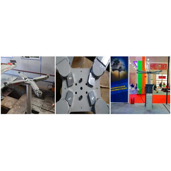 In Ground Car Lifts Car Washing Lifter Auto Repairing Lift Single Post Hydraulic Lift 3500kg /1850mm