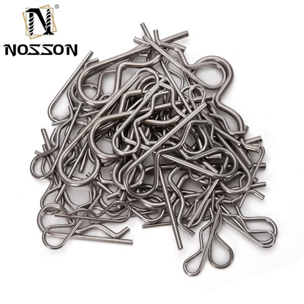 304 316 A2 A4 Stainless Steel Split Cotter Pins for Steam Oxide Nitride Finish and Zinc Plated Spring Pins