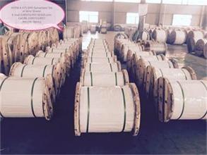 Hot Dipped 1 2 Inch Galvanized Steel Rope For Guy Wire With Left Hand Lay Direction