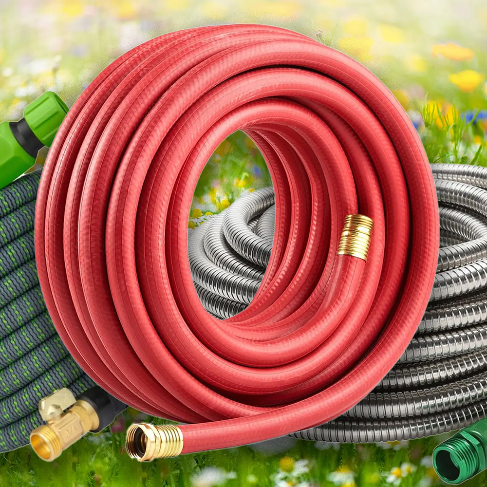OEM Kink-Free Garden Hose with EPDM Synthetic Rubber Cover and 10bar/150psi Pressure for Lawn and Garden Use