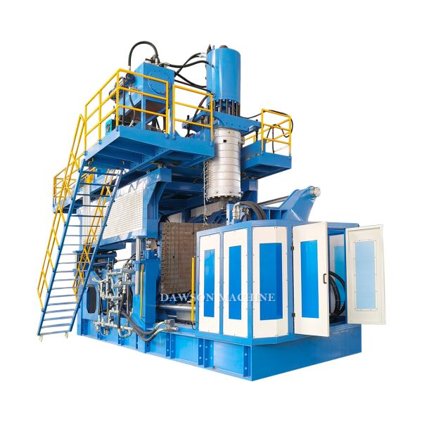Used 1000L IBC Extrusion Blow Molding Machine with High Productivity and Accumulator Head Design