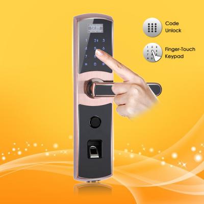 Fechadura da porta de alta qualidade da senha de Digitas da impressão digital com relação dos poderes de emergência