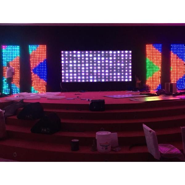 CCC IP40 P3.91 LED Video Wall Panel 500X500mm Aluminum Cabinet