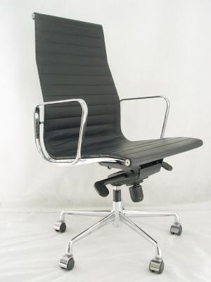 Aluminum Alloy Frame Ergonomic High Back Office Chair With Removable Armrests