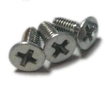 Countersunk Head Thread Rolling Forming Screw Zinc Plate Surface M3 - M6 DIN7500m