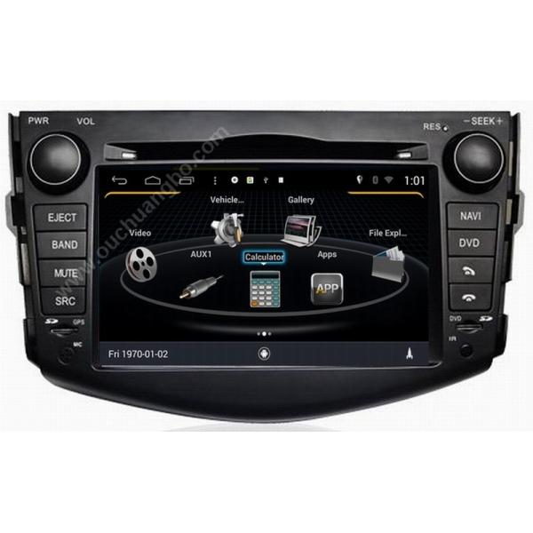 Ouchuangbo android 4.4 Toyota RAV4 2009-2012 autoradio dvd gps S160 USB SD 1024*600 swc