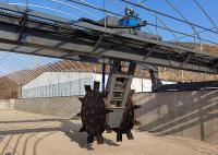 Fermenting Compost Wheel Type Compost Turner For Animal Manure
