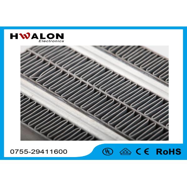 High Efficiency Electric PTC Heater 100V To 120V 20mm Thickness Insulated Wave Shape