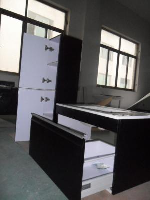 Matt lacquer bathroom cabinet,Black bathroom cabinet,Modern vanity,MDF bathroom cabinet