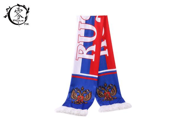 Russian Champions League Sublimation Scarf World Cup For Man