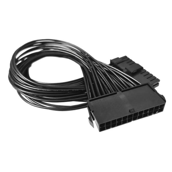 Male to Female PSU 24pin ATX Power Supply Extension Cable for Computer Motherboard