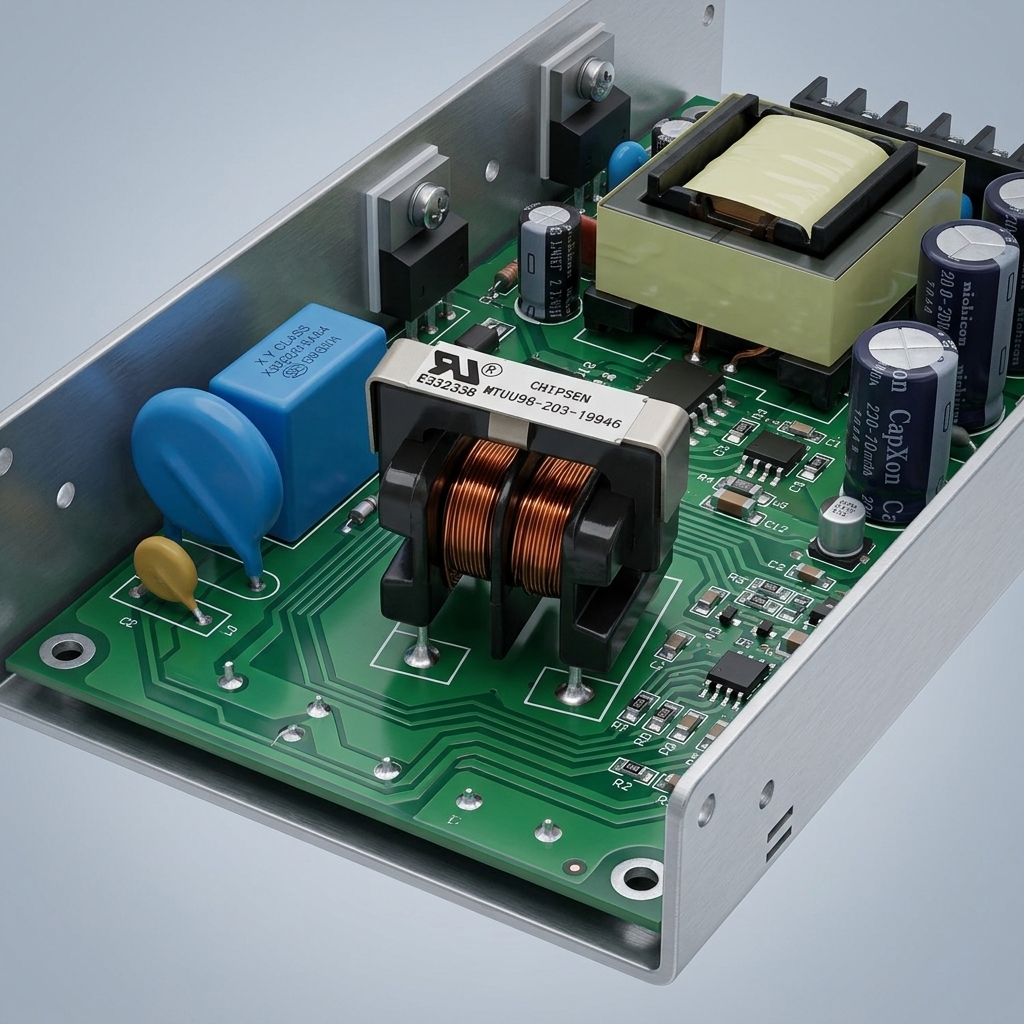 10mH 20mH 30mH UU10.5 Common Mode Choke Inductor For Noise Suppression
