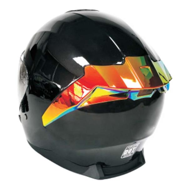 High Density EPS Liner DOT Approved LED Light Open Face Helmets for XL Motorcycles