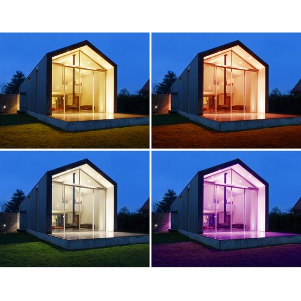 RGB led round flat panel light With 24W 36W Aluminum Alloy+PC for Hotels restaurants and bars