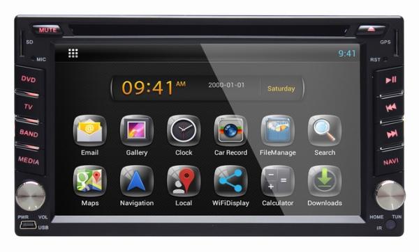 Ouchuangbo Car Multimedia Android 4.2 for Nissan Frontier /Treeano /Micra DVD Stereo Radio Player iPod USB OCB-2813B