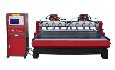 High Frequency Computer Wood Engraving Machine For Cabinet Doors , Craft Windows
