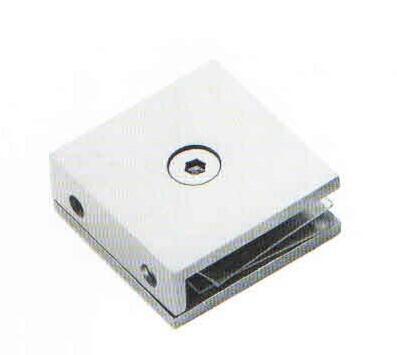 Square partiting hinge RS1825, 0 degree, material stainless steel, finishing satin, mirror