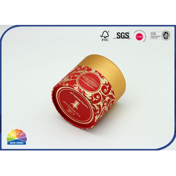 Tubo de carimbo quente do papel do cartão do ouro para o empacotamento dos presentes