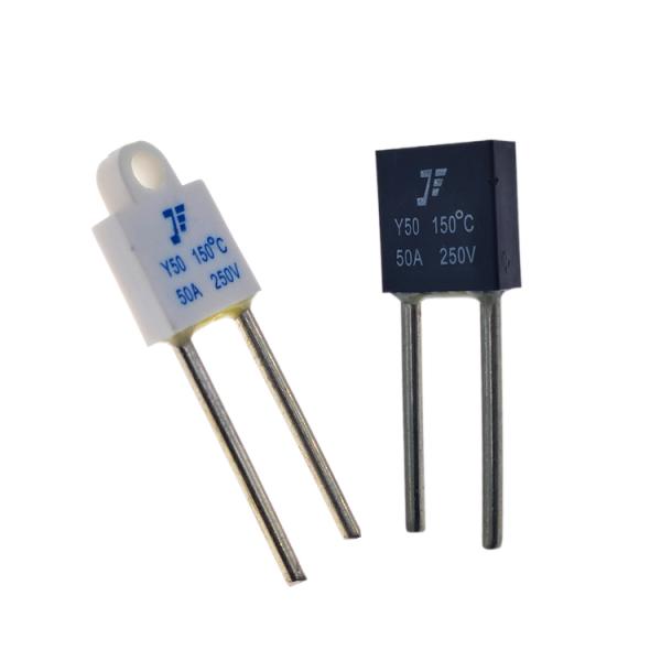 High Current Square Shaped Thermal Cutoff Fuse Links 40A 50A 250V 150C 190C