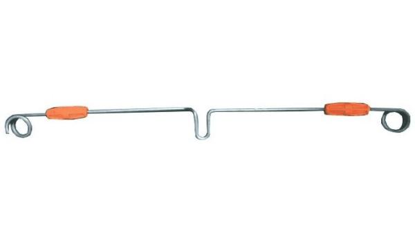 PE 45 Steel Double Pigtail Electric Fence Posts 545mm Length
